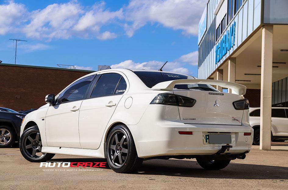 MITSUBISHI LANCER DRIFTER GUN METAL MATTE